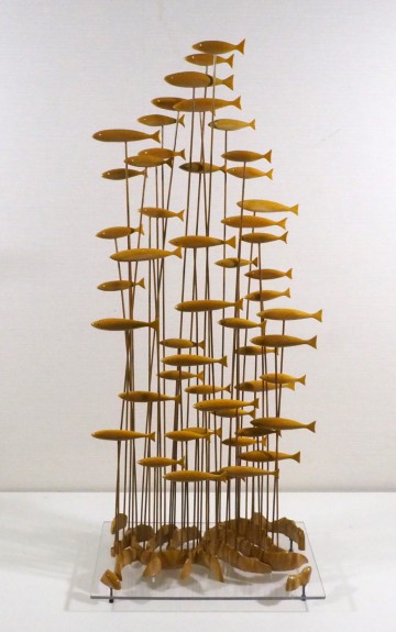 06 彫塑工芸・伊賀上野ケーブルテレビ賞「魚の群れ」森内　隆